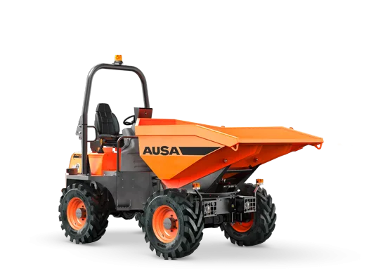 Dumper sur pneus